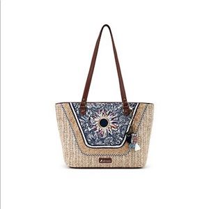 Sakroots Straw Purse